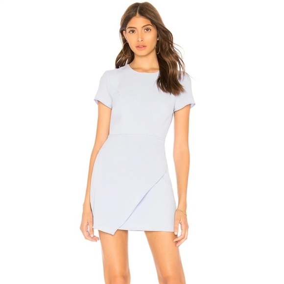 SUPERDOWN x REVOLVE Cheyenne Baby Blue Open Back Mini Dress, Size XS - Picture 3 of 11